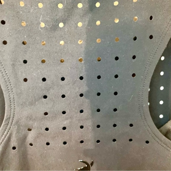 NWT Glyder Sports Bra XS Nylon Spandex Venting Lined Athletic Bra Athleisure New - Picture 8 of 15